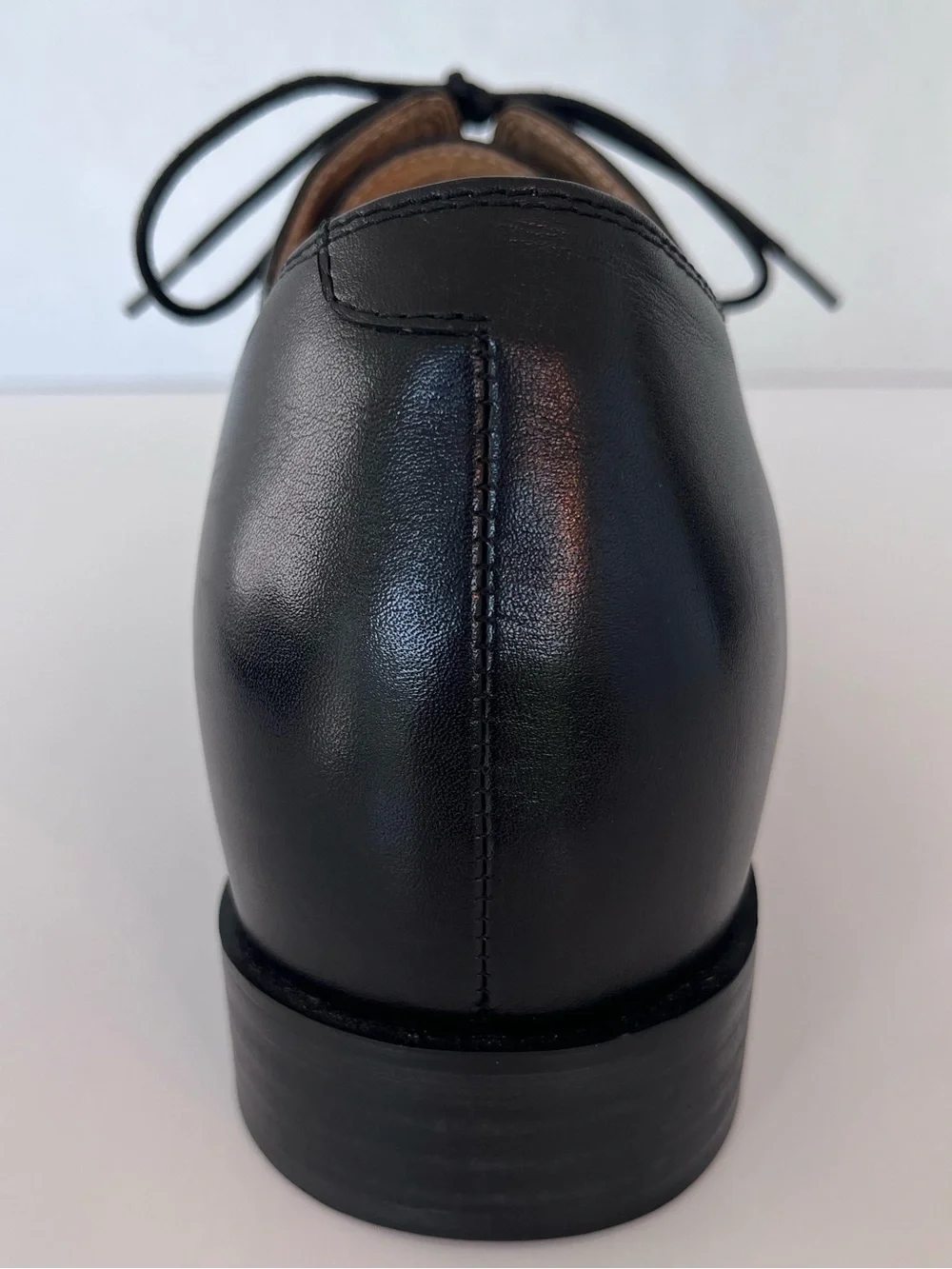Chamaripa Men's Black Leather Elevator Dress Shoes